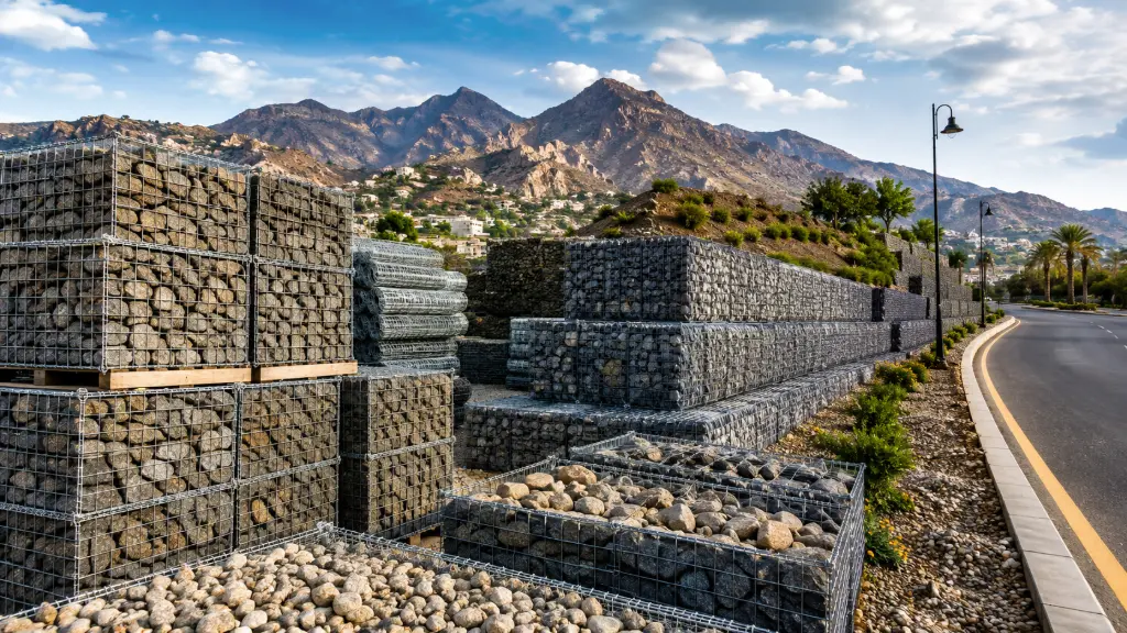 Gabion Supplier in Taif