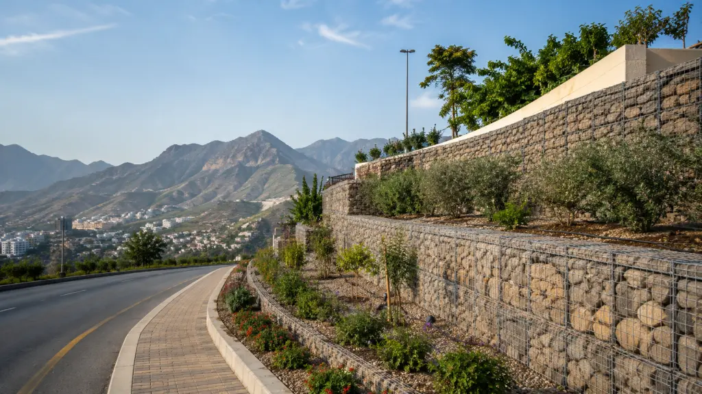 Slope Stabilization for Mountainous Areas