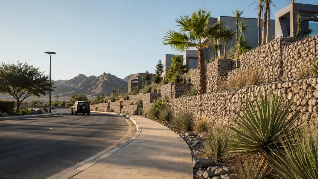 Experience-Based Gabion Supply for Large-Scale Developments