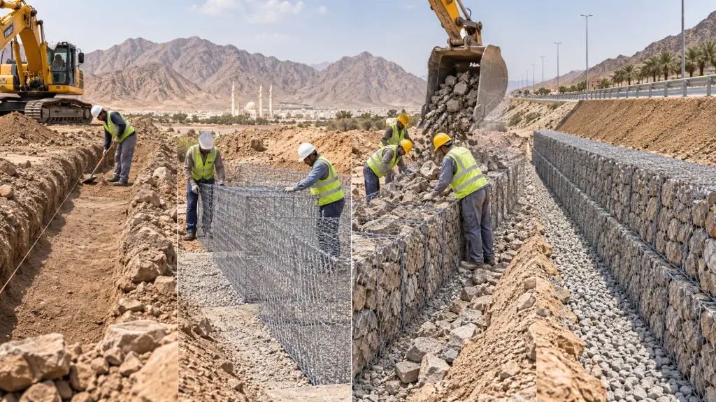 gabion wall construction guide 