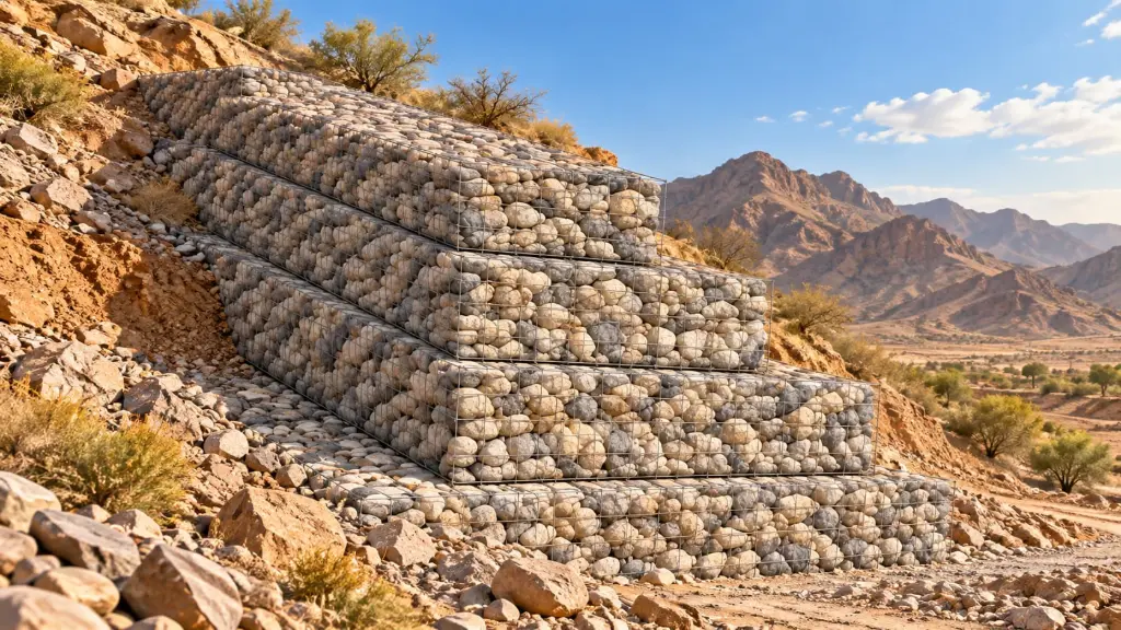 Gabion Retaining Wall Gabion Retaining Wall