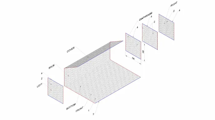 Gabion box double twisted