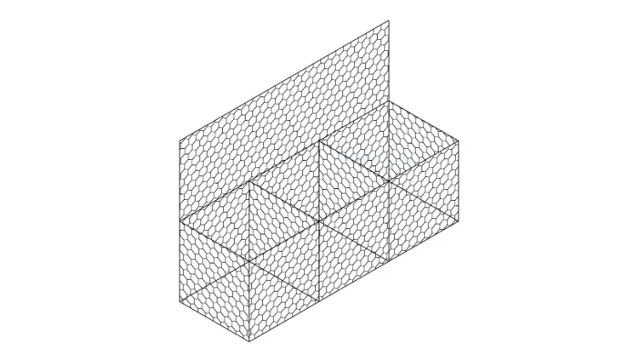 gabion box 3d In Hitech Saudi Arabia