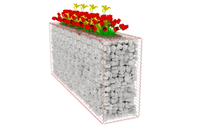 Gabion Basket Planter