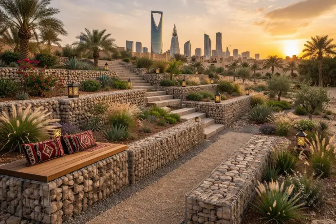 gabion in riyadh