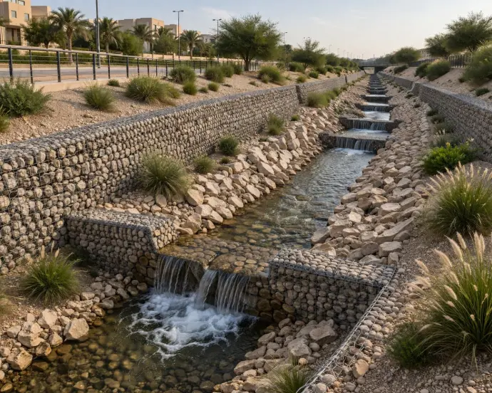 Wadi Protection & Drainage  Control