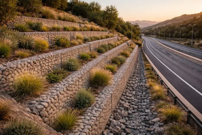 Slope Stabilization for Roads & Highways