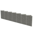 Gabion Triangular Planter Wall