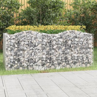 Arched Gabion Raised Bed